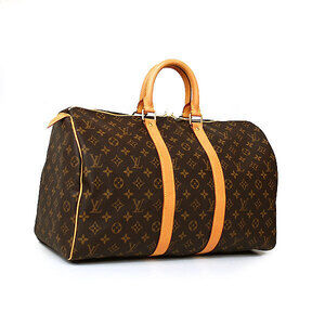 Louis Vuitton Monogram Keepall Bag Boston Travel